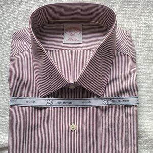 Brook Brothers 346 Non-Iron Regent Regular-Fit Dress Shirt, Stripe